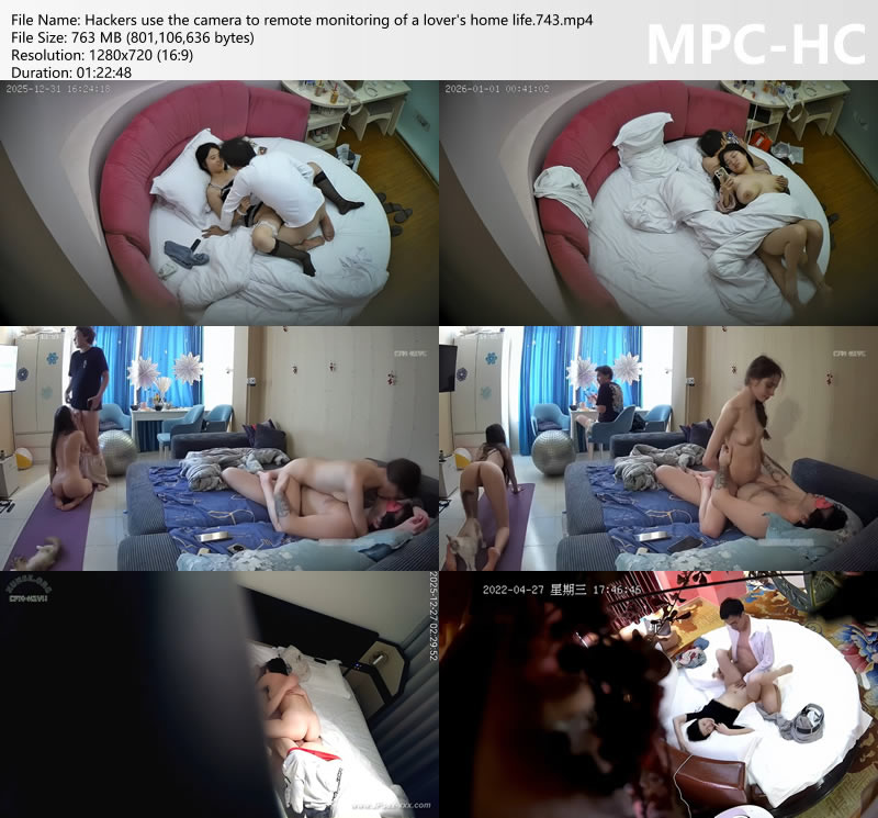 Hackers use the camera to remote monitoring of a lover's home life.743